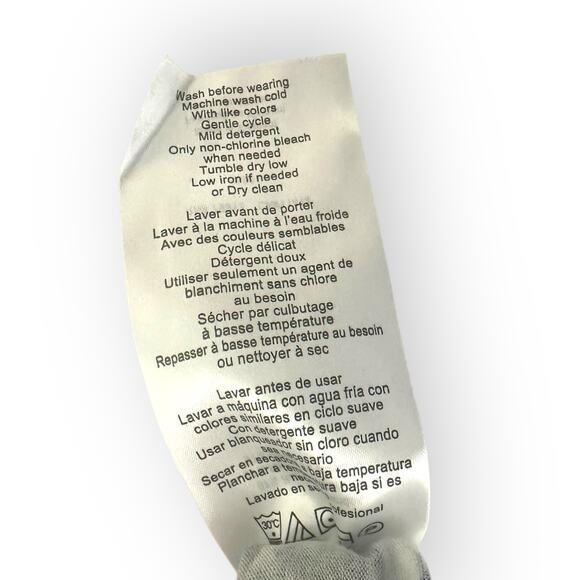 Jessica Simpson NWT Floral Maternity Top Size M long Sleeve Navy Blue Floral - Picture 6 of 9